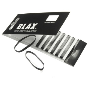 Blax Hårelastikker Sort - 8 stk. produktbillede