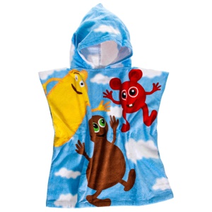Babblarna Badponcho Himmel produkt bild