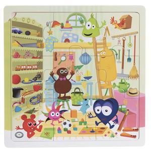 Babblarna Pussel i Babblarnas Prylbod 9 Bitar 1-3 år produkt bild