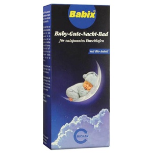 Babix Baby-Gute-Nacht-Bad, 125 ml Bad Produktbild
