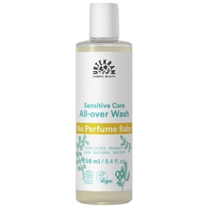 Urtekram Baby all over wash No perfume - 250 ml. produktbillede