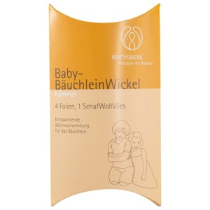 Baby Bäuchlein Wickel Kümmel, 4 St Folie Produktbild