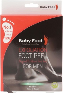 Baby Foot Exfoliation Foot Peel For Men 2x40ml produktbillede
