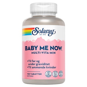 Solaray Baby-Me-Now Tabletter produktbillede