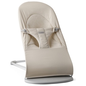 BabyBjörn Babysitter Balance Soft Vävd/Jersey Tri-Fabric Ljusbeige produkt bild