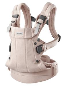 Babybjörn bärsele Harmony vävd light pink melange produkt bild