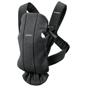 BabyBjörn Bärsele Mini, 3D-jersey, Charcoal Grey produkt bild