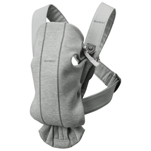BabyBjörn Bärsele Mini, 3D-jersey, Ljusgrå produkt bild