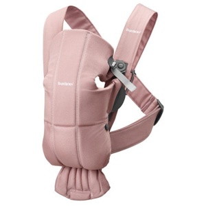 Babybjörn bärsele Mini vävd antikrosa produkt bild