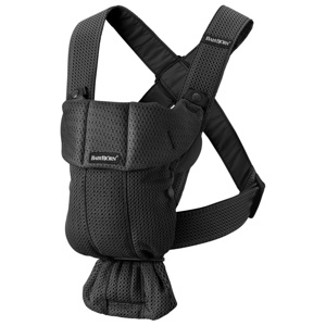 BabyBjörn - Bärsele Mini - Svart / 3D-mesh produkt bild