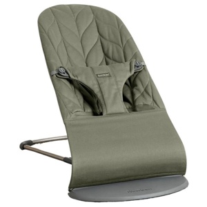 BabyBjörn Bouncer Bliss Petal Quilt Dark Green produkt bild