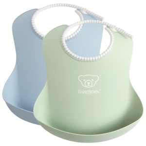 BabyBjörn Haklapp Blekgrön/Blekblå 2-pack produkt bild
