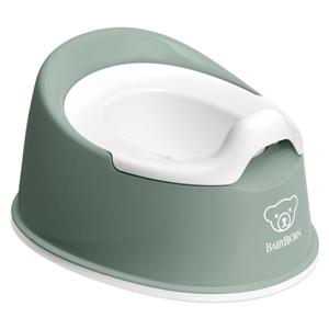 BabyBjörn Smart Potta Djupgrön/Vit produkt bild