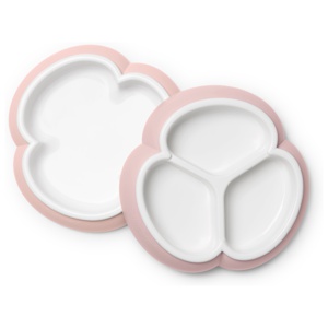 BabyBjörn Tallriksset 2-pack (Puderrosa) produkt bild