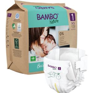 Bambo Nature Barnblöjor stl 1 (2-4 kg) 22 st produkt bild