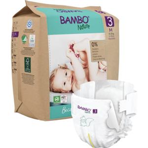 Babyblöja tejpblöja miljömärkt Bambo Nature 3 papperspåse 4-8 kg - (6 förpackningar x 28 st.) produkt bild