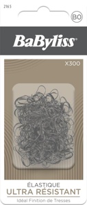 BaByliss Accessories Micro Hair Tie Black 300pcs produktbilde