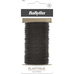 BaByliss Paris Accessories Elastic Hair Ties Black 20 St. Produktbild