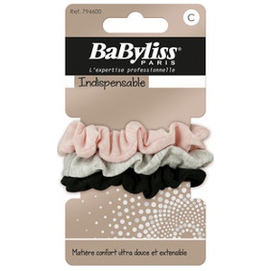 Babyliss Scrunchie Hårelastikker - 3 stk. produktbillede