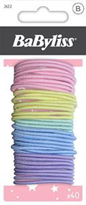 BaByliss Thin Elastic Kids 40 pcs produkt bild