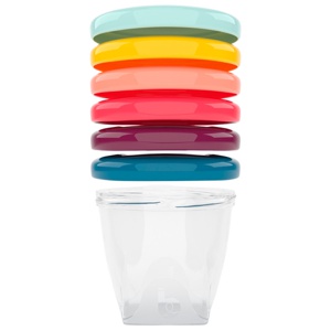 Babymoov madbøtter 250 ml - 6 stk produktbillede