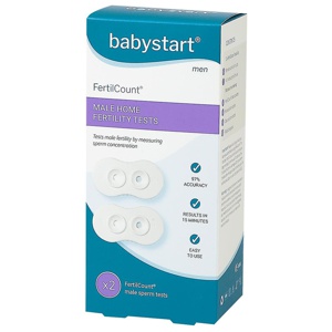 Babystart FertilCount Spermietest 2-pack produkt bild