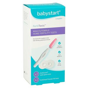 Babystart Fertilitetstest för män & kvinnor 4-pack produkt bild