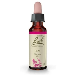Bach remedy elm blomstermedisin 10 ml produktbilde