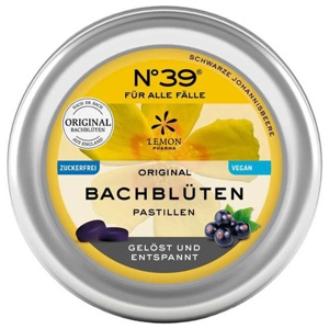 Bachblüten No.39 für alle Fälle blackcurr.Pastil., 50 g Pastillen Produktbild