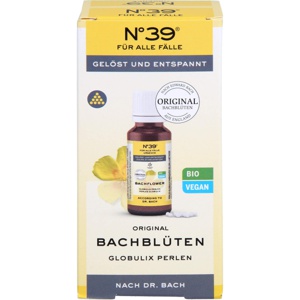 BACHBLÜTEN Notfall Globulix Nummer 39 20 g Granulat Produktbild