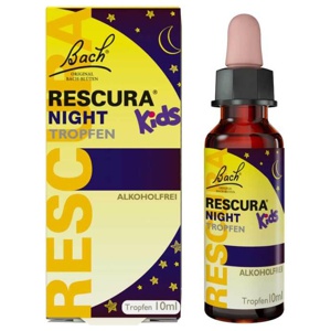 BACHBLÜTEN Rescura Night Kids Tropfen alkoholfrei Produktbild