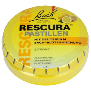 Bachblüten RESCURA Pastillen, Zitrone 50 g Pastillen Produktbild