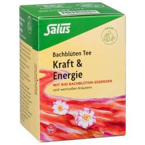 BACHBLÜTEN TEE Kraft & Energie Bio Salus Fbtl. Produktbild