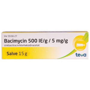 Bacimycin Salve, 15 g produktbilde