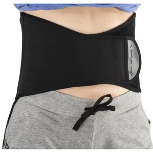 Back on Track Rygstøtte Smal front M Sort produktbillede