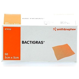 Bactigras 5 x 5 cm - 50 stk. produktbillede