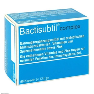 BACTISUBTIL Complex Kapseln Produktbild