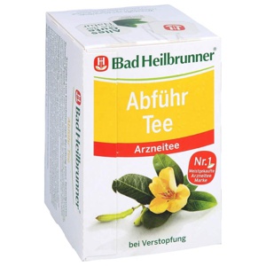 BAD HEILBRUNNER Abführ Tee Filterbeutel Produktbild