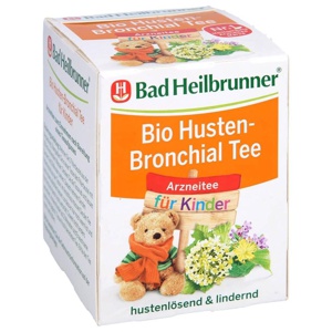 BAD HEILBRUNNER Bio Husten-Bronchial Tee f.Kdr.FB Produktbild