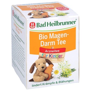 BAD HEILBRUNNER Bio Magen-Darm Tee f.Kinder Fbtl. Produktbild