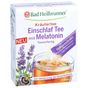Bad Heilbrunner Einschlaf Tee mit Melatonin tassenf. Produktbild