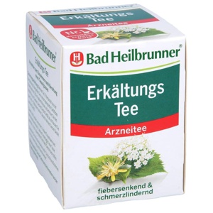 BAD HEILBRUNNER Erkältungstee N Filterbeutel Produktbild