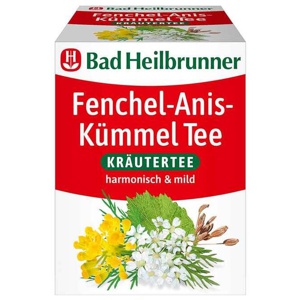 Bad Heilbrunner Fenchel-Anis-Kümmel Tee Filterbtl. Produktbild