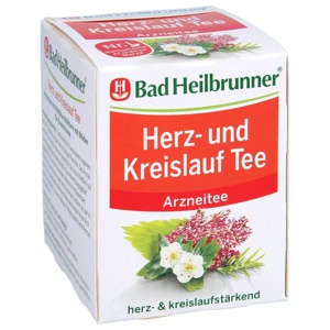Bad Heilbrunner Tee Herz Kreislauf N Filterbeutel, 8X1.5 g Filterbeutel Produktbild