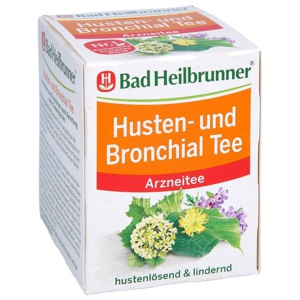 BAD HEILBRUNNER Husten- und Bronchial Tee N Fbtl. Produktbild