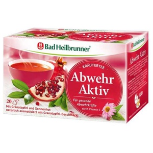 Bad Heilbrunner Kräutertee Abwehr Aktiv, 20 St Filterbeutel Produktbild