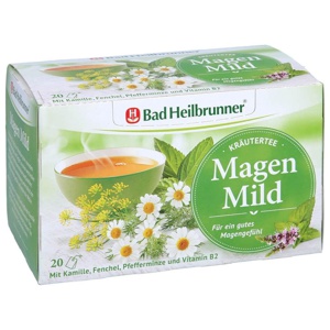 Bad Heilbrunner Magen Mild Tee 20X2.0 g Filterbeutel Produktbild