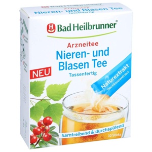 Bad Heilbrunner Nieren- und Blasen Tee tassenfert. Produktbild
