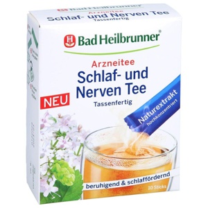 BAD HEILBRUNNER Schlaf- und Nerven Tee tassenfert. Produktbild