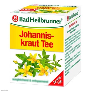 Bad Heilbrunner Tee Johanniskraut Filterbeutel, 8X1.5 g Filterbeutel Produktbild
